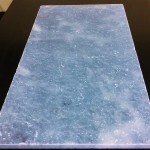 Marmur Blue Stone Light wymiary płytki 61x30,5x1 cm struktura powierzchni antykowana